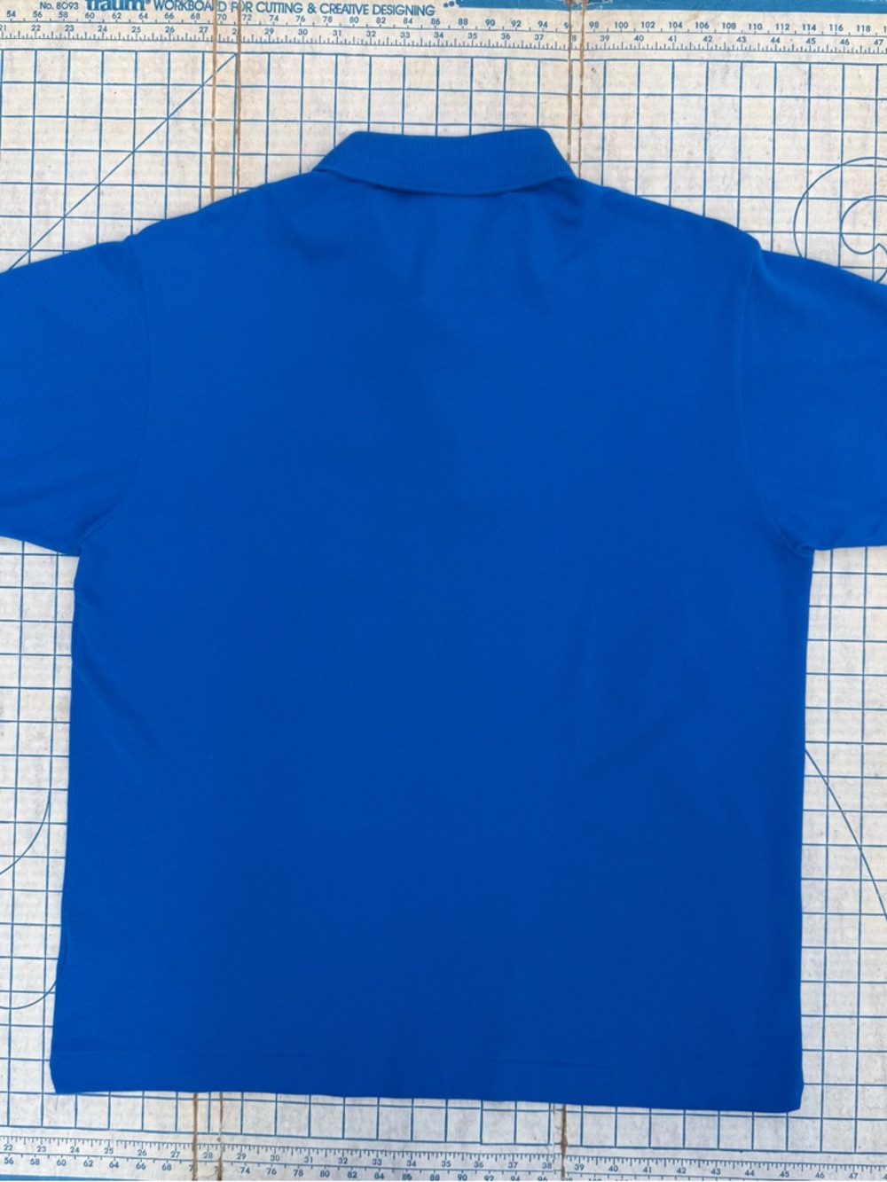 Lacoste Men’s Royal Blue Cotton Pique Polo Alligator Patch Shirt Top Large - Picture 9 of 13